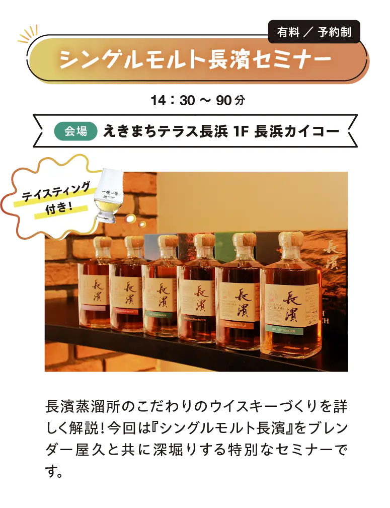 ウイスキーセミナー＆蒸溜所見学