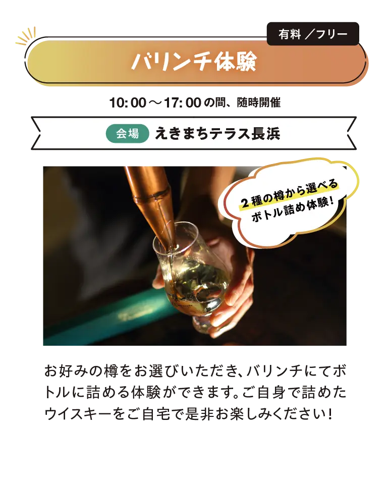 黒壁グラス製作体験