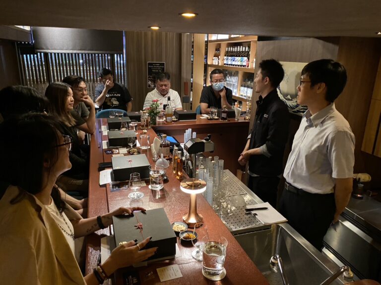 ブレンディングセミナー in Bar M(台湾)